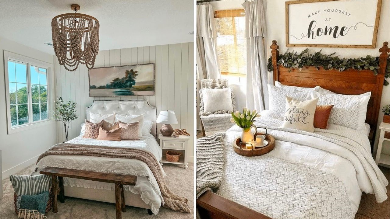 45+ Country-Fine Farmhouse Bedroom Design and Decor Ideas That Are Every Designer’s Dream