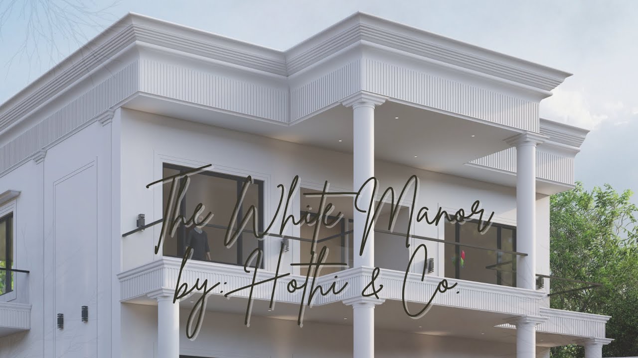 The White Manor | Neoclassical Villa Design | Begumpur, Punjab | Hothi & Co.