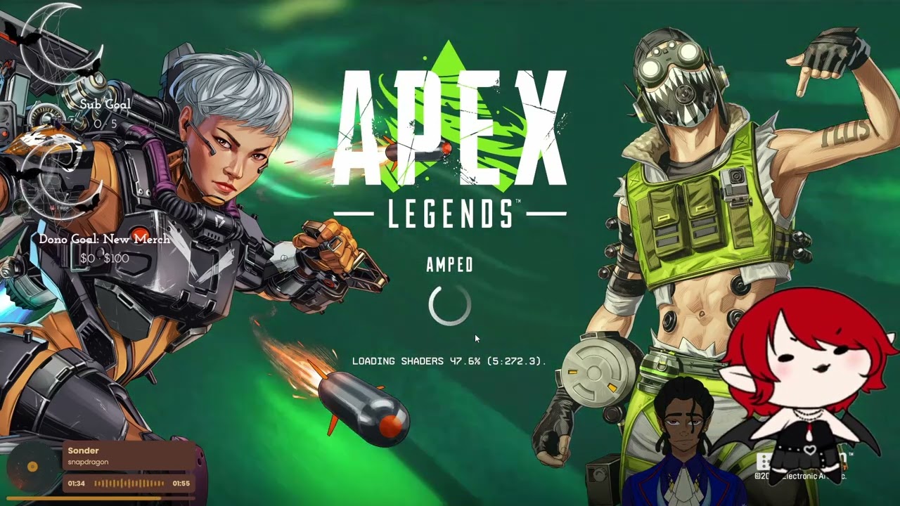 A whole video of cool Apex game play! Twitch VOD 2026/01/09