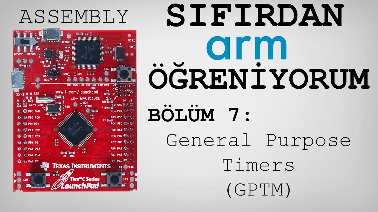SIFIRDAN ARM ÖĞRENİYORUM-7 | TIMER(GPTM)