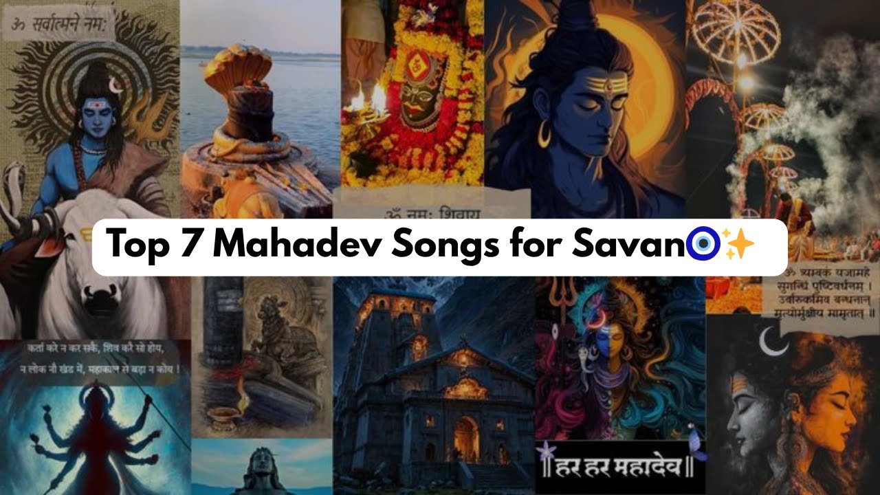 Best Mahadev Bhajan Playlist for Savan 2025! 🧿✨