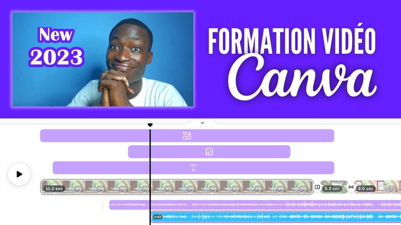 Canva Vidéo Tutoriel 2023 : Monter une VIDÉO sur Canva de A à Z