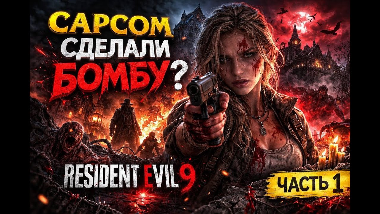 Capcom, вы перегнули… Resident Evil 9 оказался СЛИШКОМ хорош 🔥