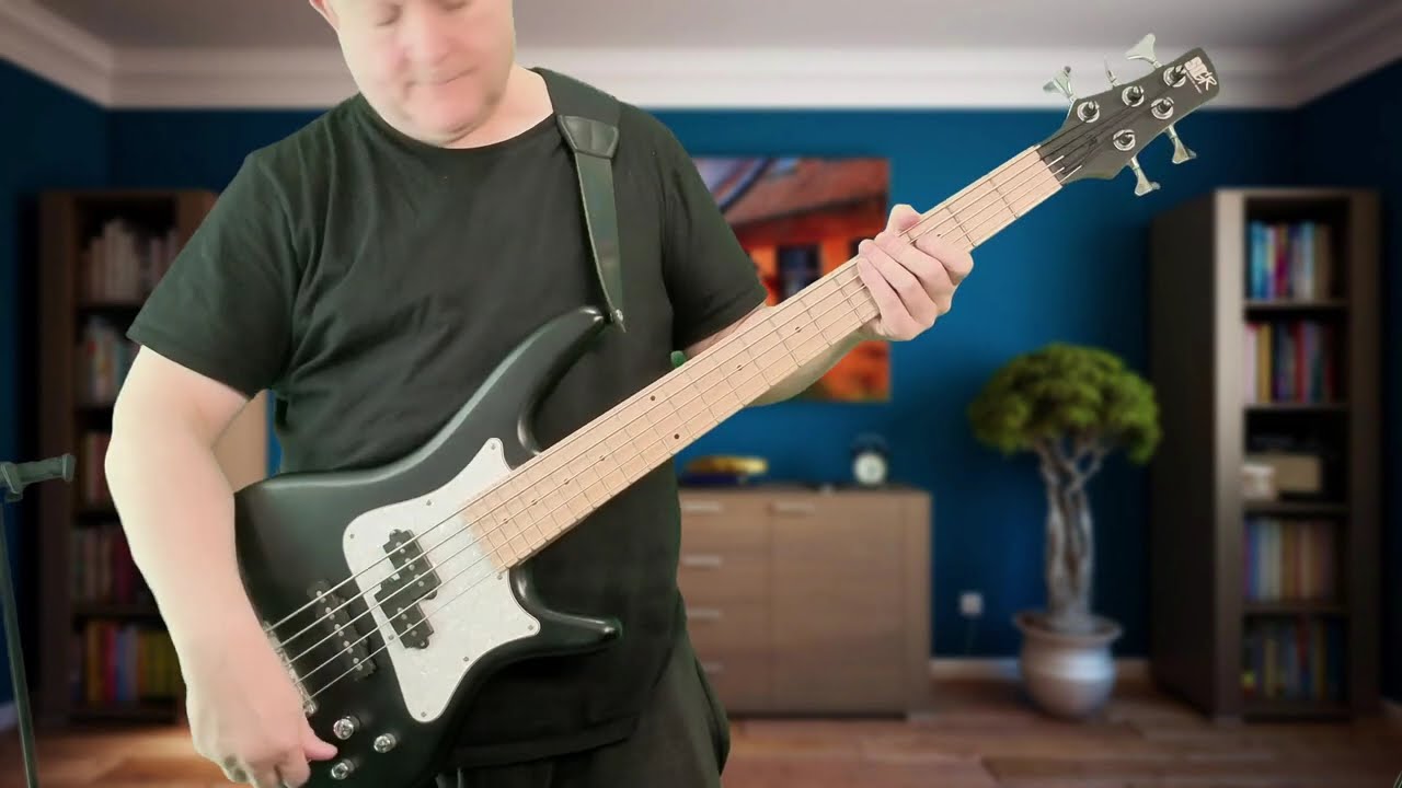 Ibanez SRDM205 Mezzo 5 string medium scale flatwounds