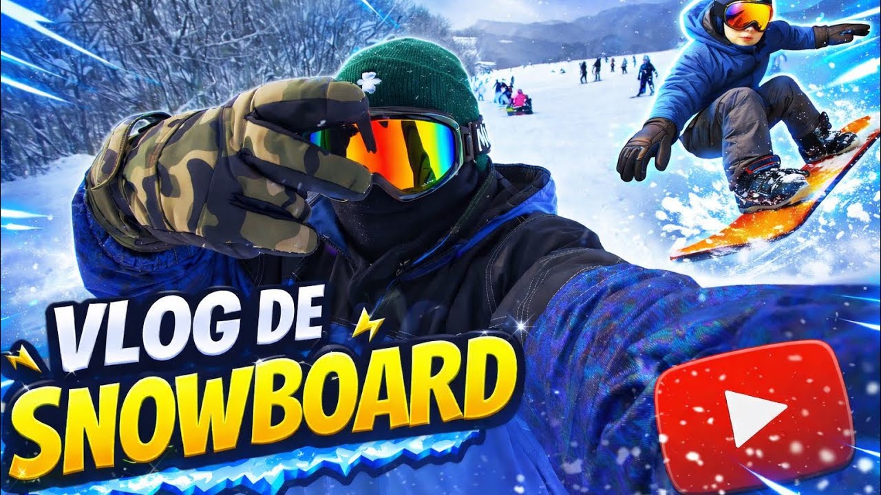 FUI PARA O SNOWBOARD DEPOIS DE 4 ANOS SEM IR! | VLOG DAY