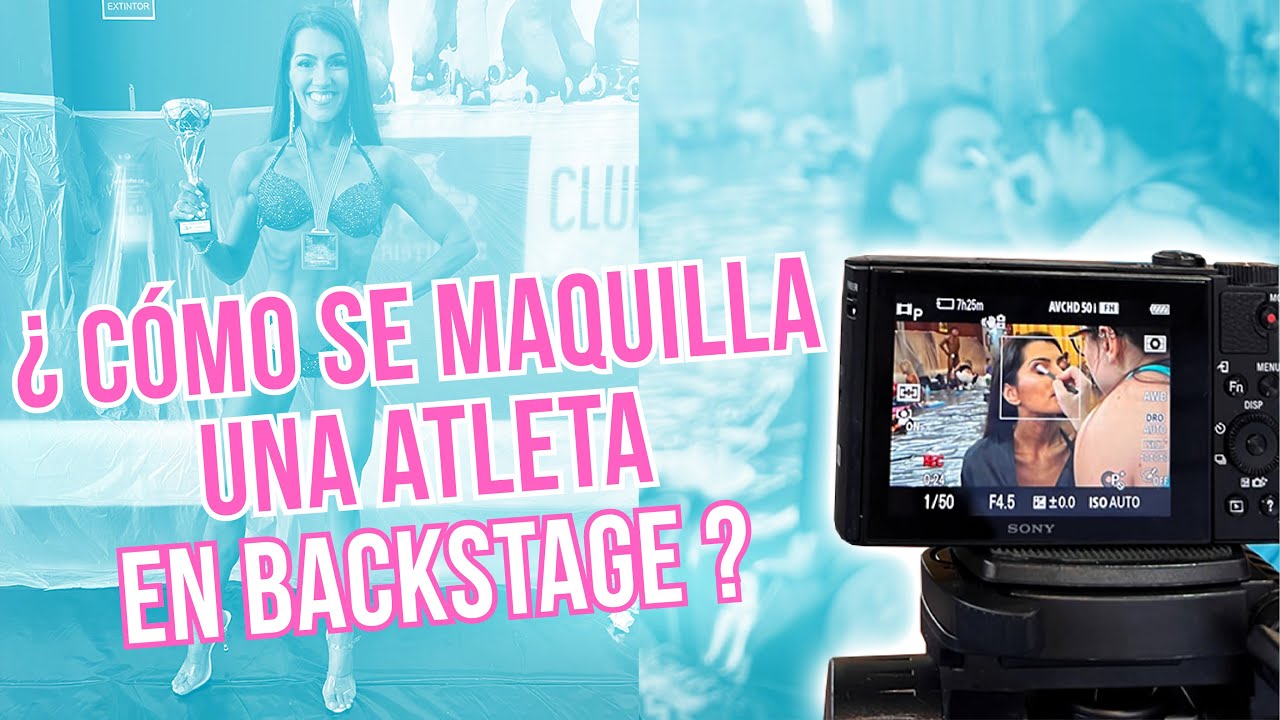 MAQUILLANDO MI ATLETA FITNESS PARA COMPETIR | #bikinifitness