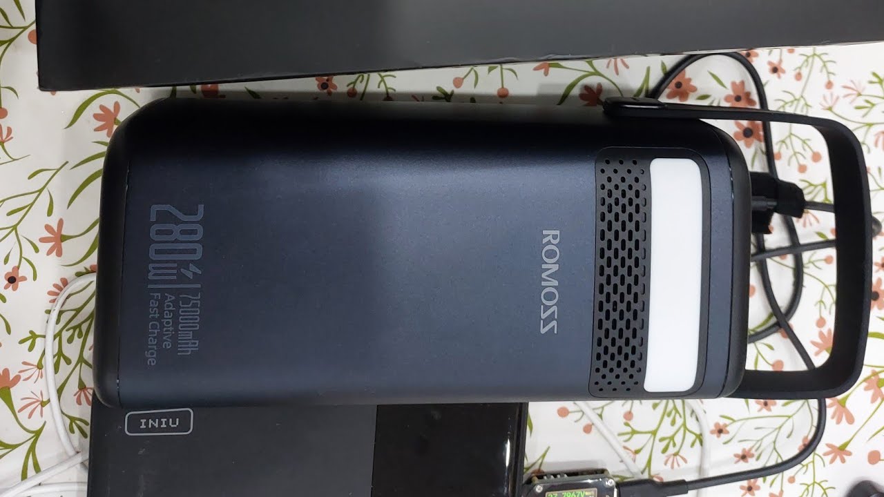 Romoss PMT75 Teardown, confirmed  with LFP cells LiFePO4