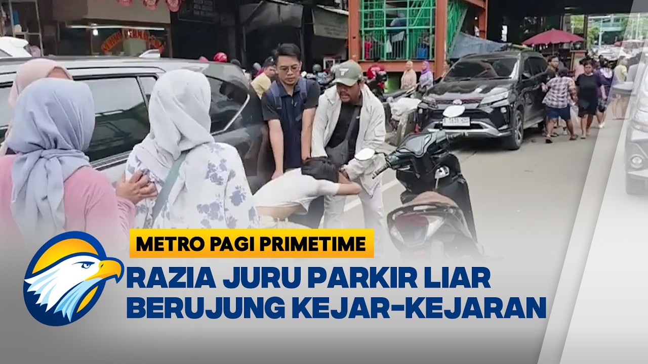 Penertiban Jukir Liar di Tanah Abang & Pasar Raya Padang - [Metro Pagi Primetime]