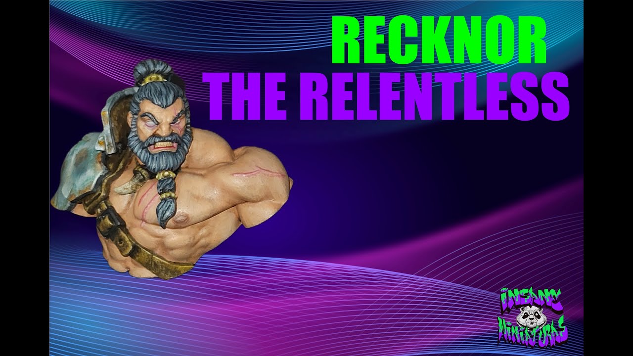 How to paint Recknor the Relentless Bust
