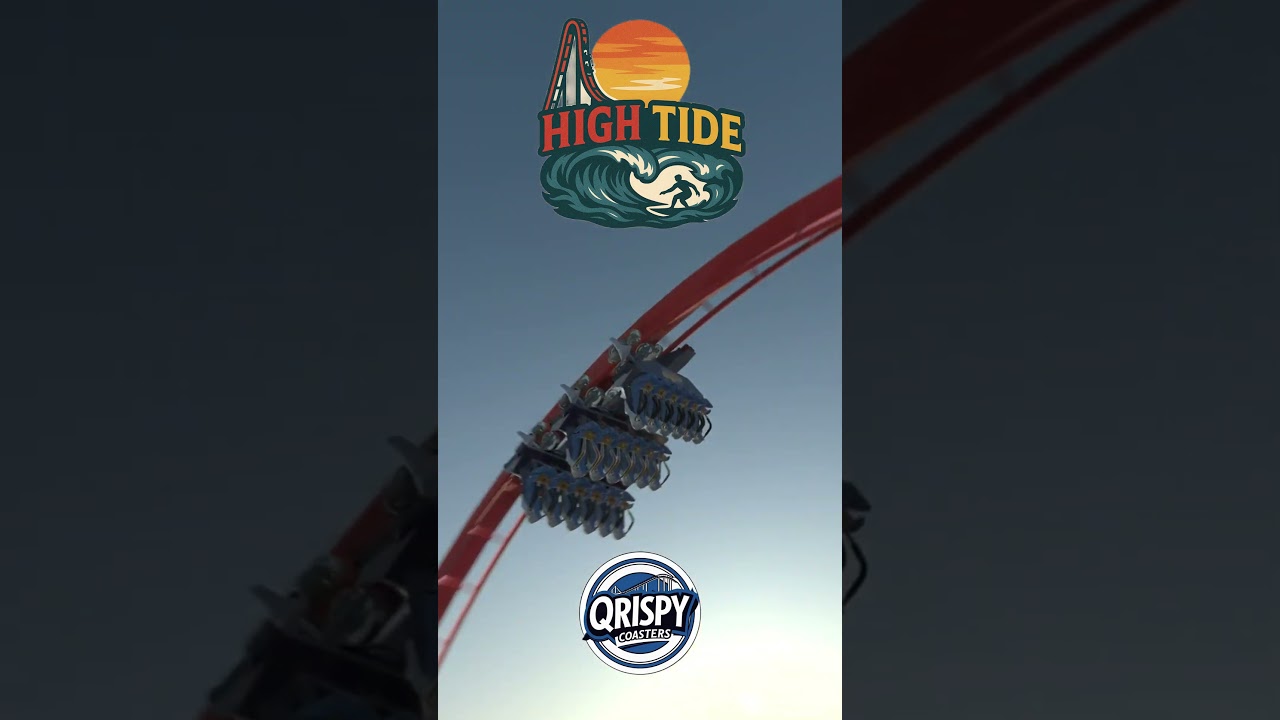 High Tide • Beyond Vertical Dive Coaster Concept • NoLimits 2 Simulation