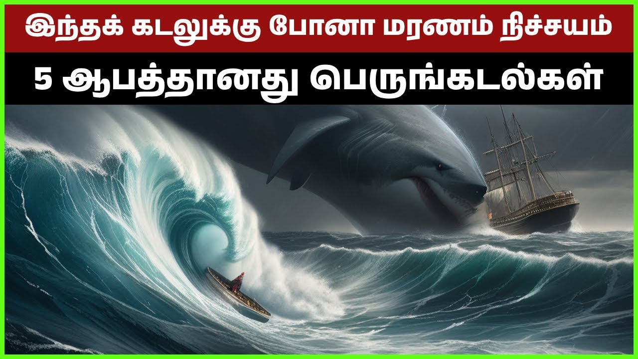 5 மிகவும் ஆபத்தான பெருங்கடல்கள் | 5 MOST Dangerous Oceans and Seas tamil |xqc clips |adept |green fn