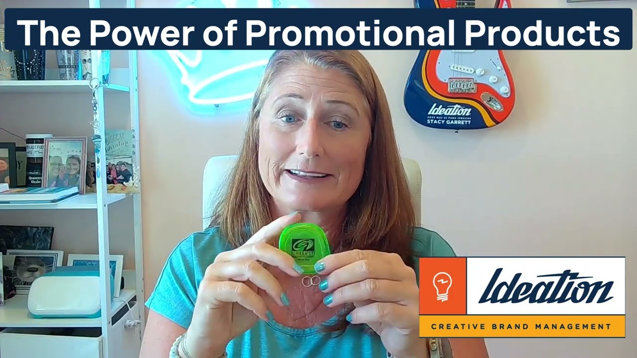 The Power of Promotional Products by Ideation Creative Brand Management #promotionalproductswork