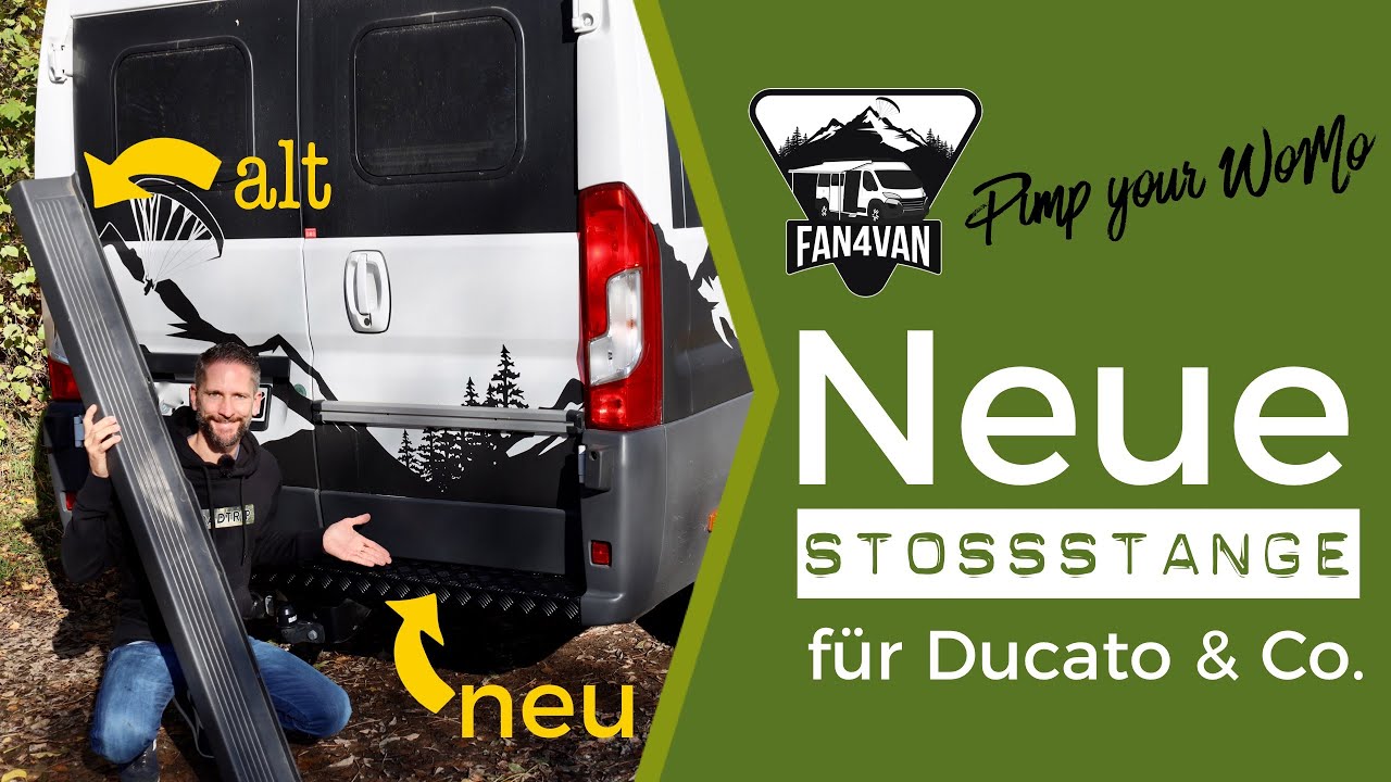 Tuning für Fiat Ducato - Ein neuer Heck Stoßfänger