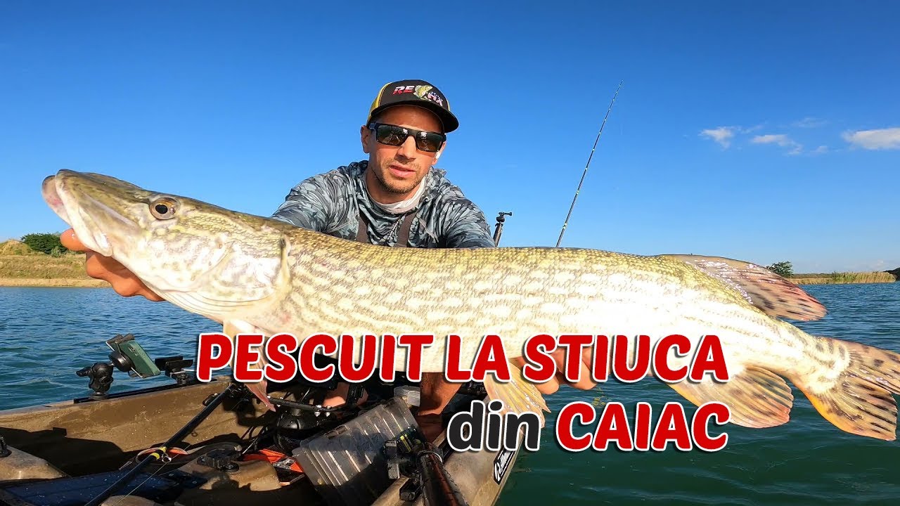 Pescuit la stiuca din caiac - Andrei Sava - Kayak fishing 2021