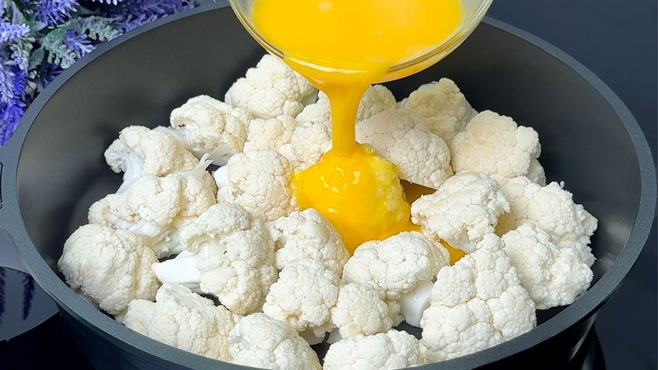 🔥 Никто не знает этот рецепт цветной капусты с яйцами! 🔝3 рецепта овощей!
