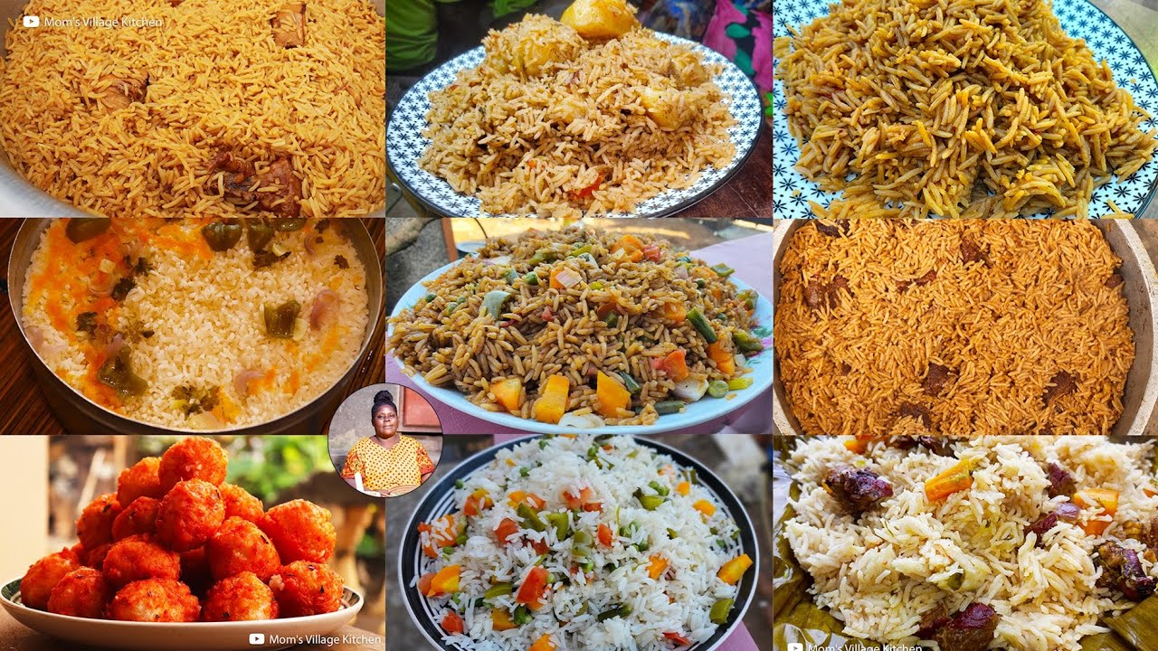 10 Incredible Rice Recipes: Pilao & Biryani | Ugandan African Food | Mom's Village Kitchen