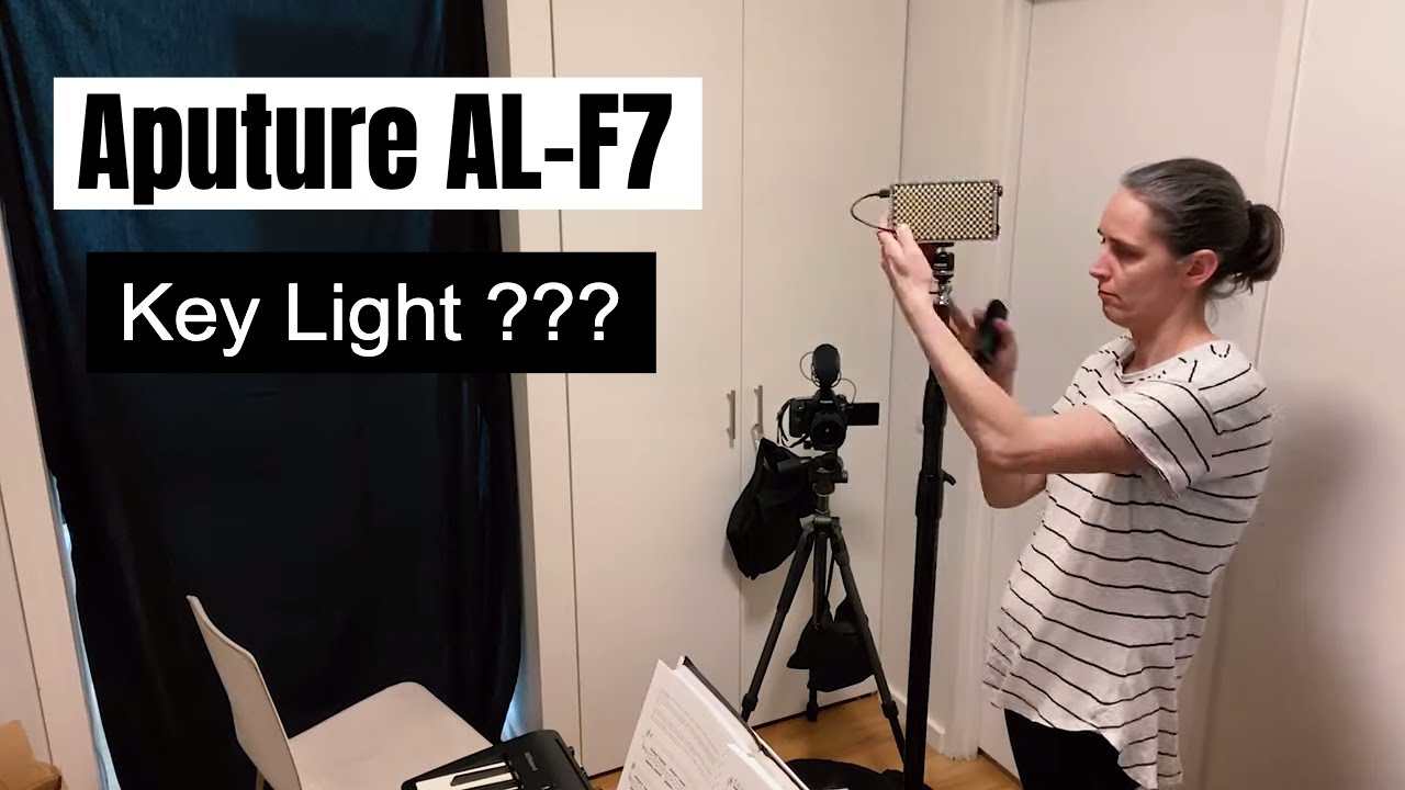 APUTURE AL-F7 as a KEY LIGHT