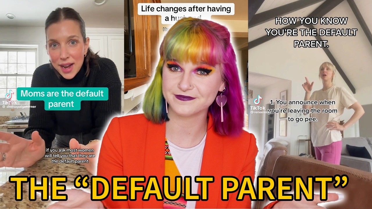 weaponised incompetence & the default parent