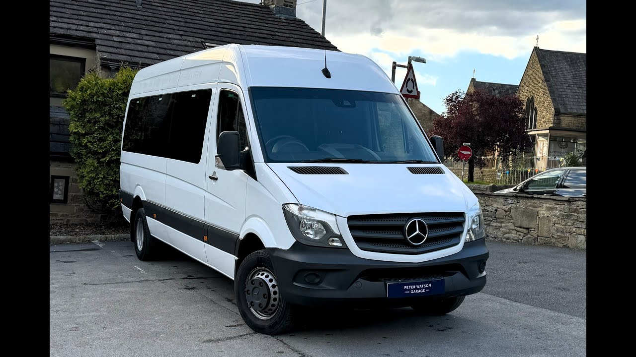 Mercedes Sprinter Minibus Walk Round Video