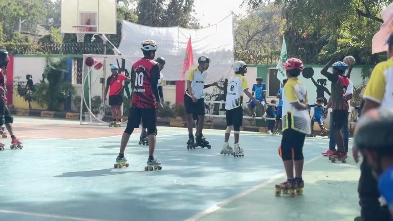 8th National Roller Netted Ball Championship Senior Boys (J&K VS Telangana)