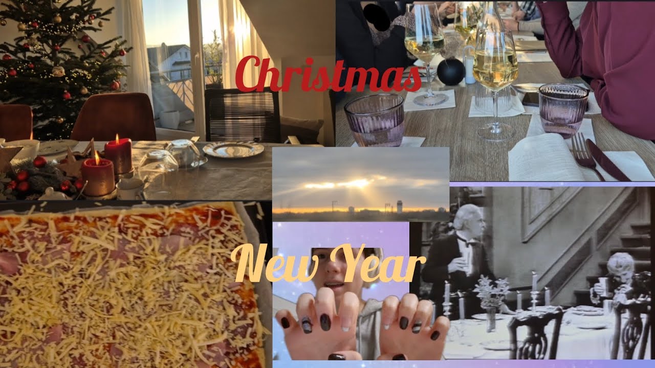 Christmas 🎅 + New Year 🎆 Vlog                          #vlog #christmas #newyear #newyearseve #nails