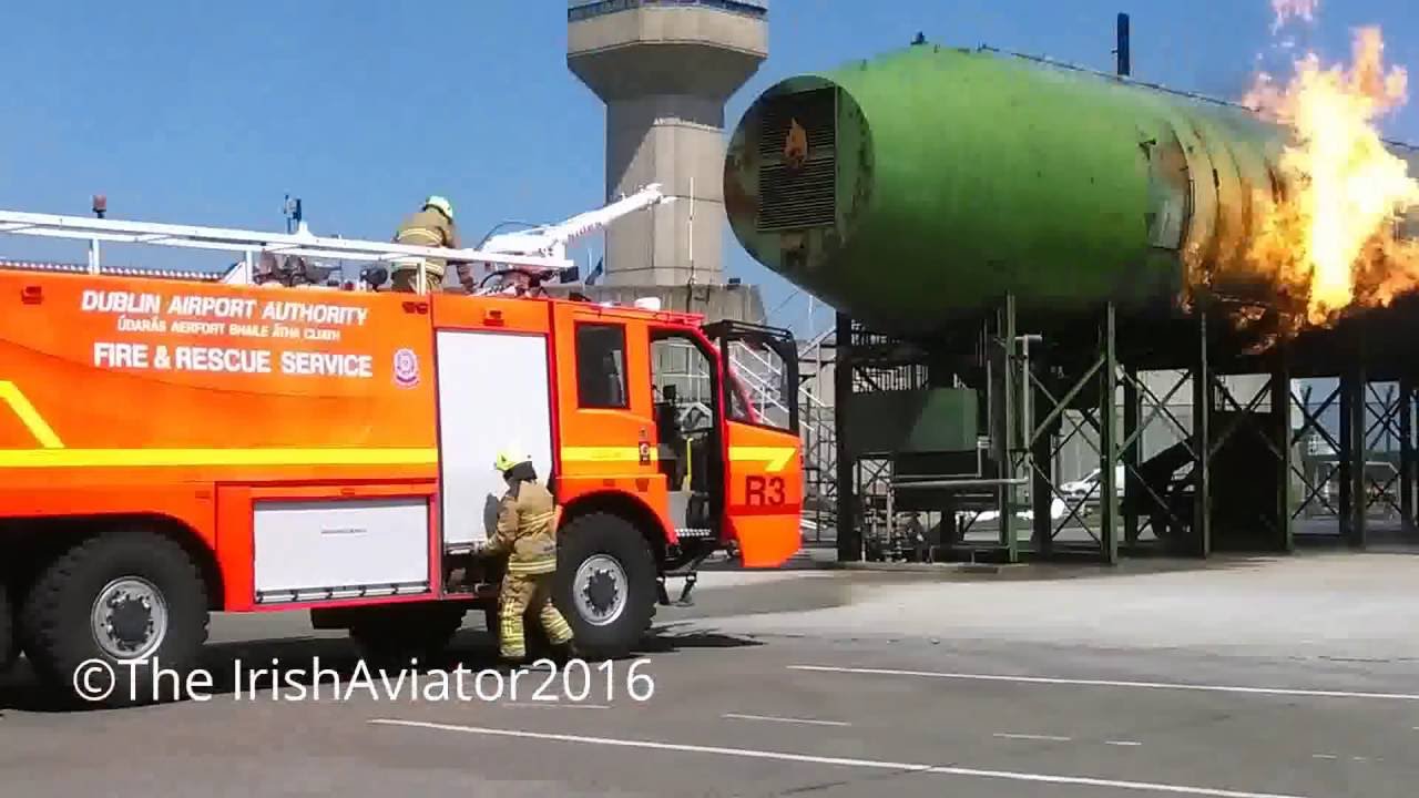 *Must See* Dublin Airport Fire Service Training!!!