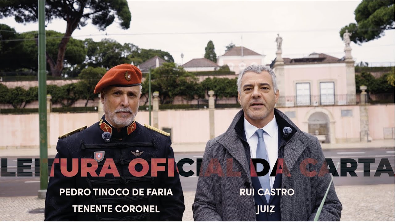 Leitura Oficial da Carta ao Presidente Pelo Juiz Rui Castro
