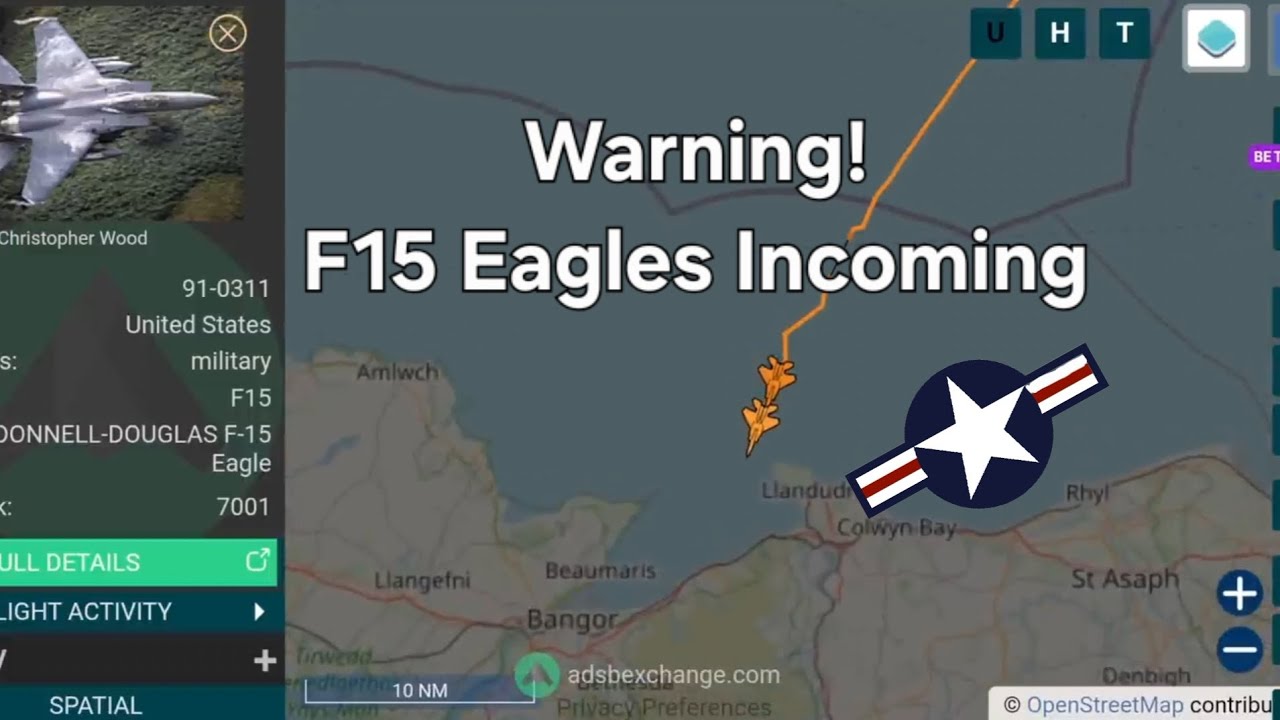 Истребители F15 Eagle приближаются с севера, ГОТОВЬТЕСЬ!!! 😀