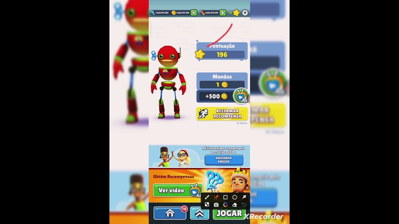 Como conseguir todas as skins do subway surfers dinheiro infinito e chaves também skates 
