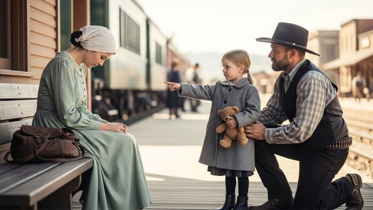 The Virgin Mail Order Bride Was Terrified—Until a Cowboy’s Little Girl Asked, “Be My Mama”
