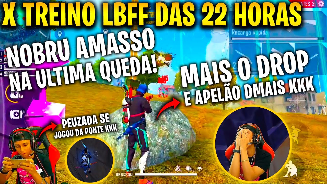 X TREINO SERIE A  - LOUD, SCCP, TL, GOD, VK, LGD - NOBRU MORREU PRO DROP, PEUZADA SE JOGOU DA PONTE?
