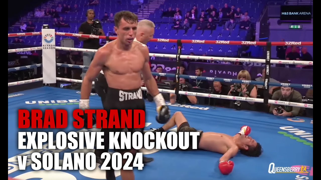Explosive Knockout 💥 by Brad Strand vs Marvin Solano | 2024 M & S Bank Arena