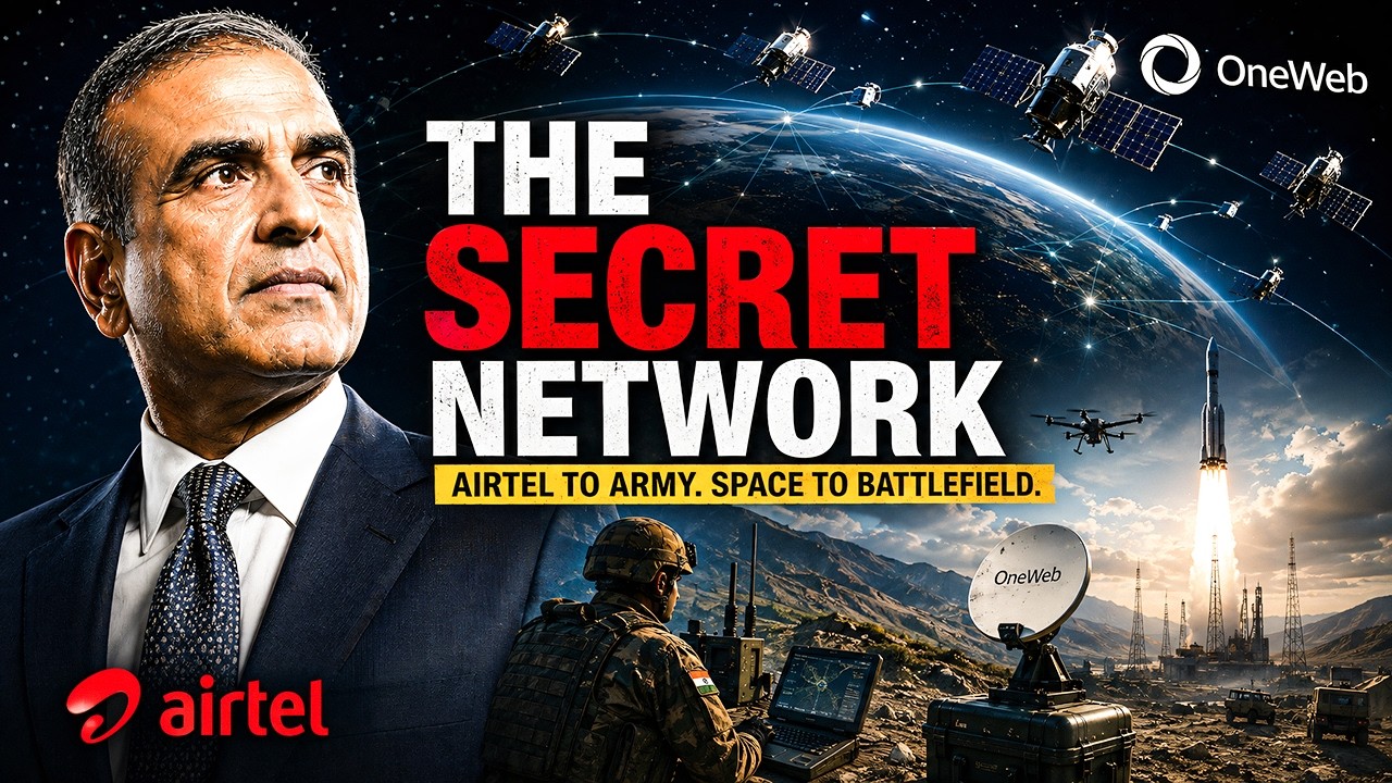 How Airtel Is Entering Defence & Space | Sunil Mittal, OneWeb & Starlink