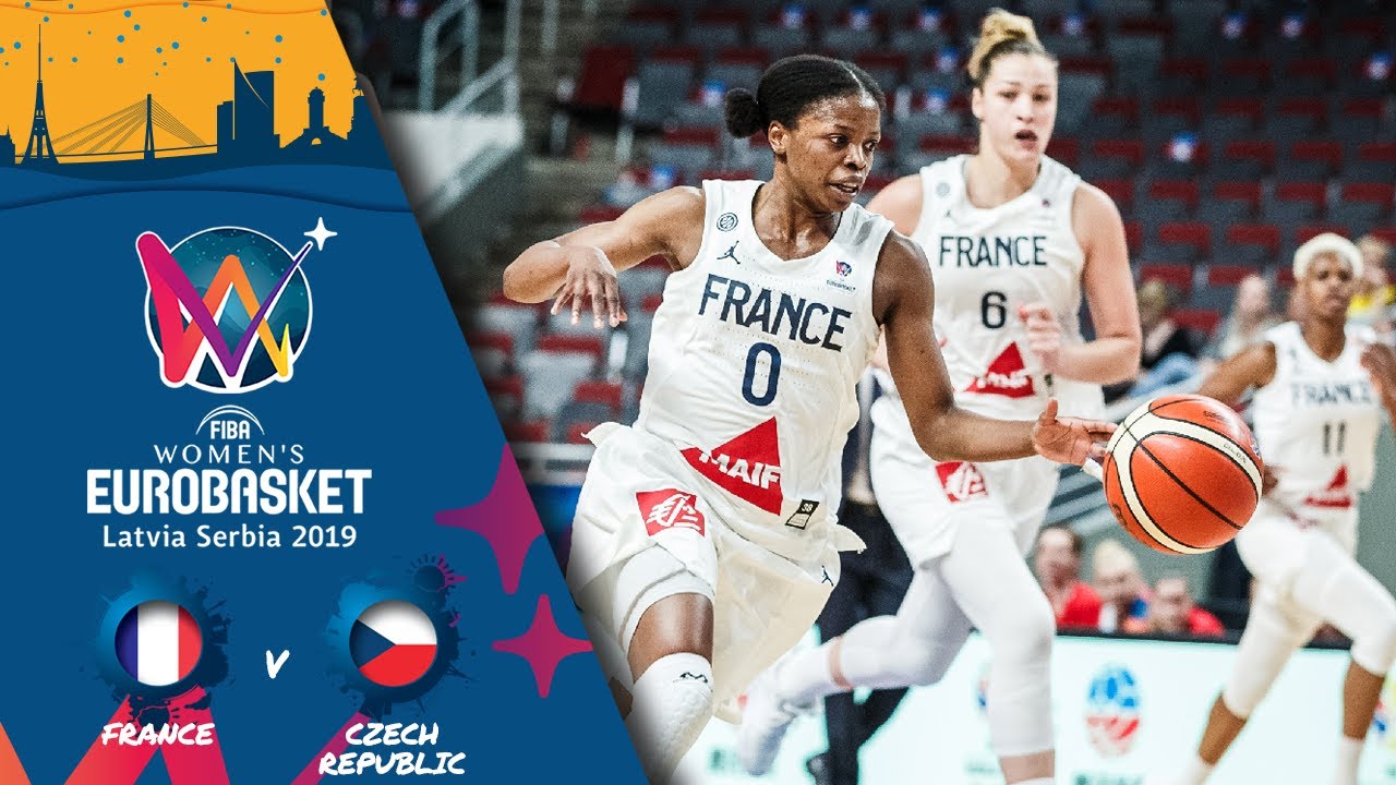 France v Czech Republic - Full Game - FIBA Women's EuroBasket - Final Round 2019