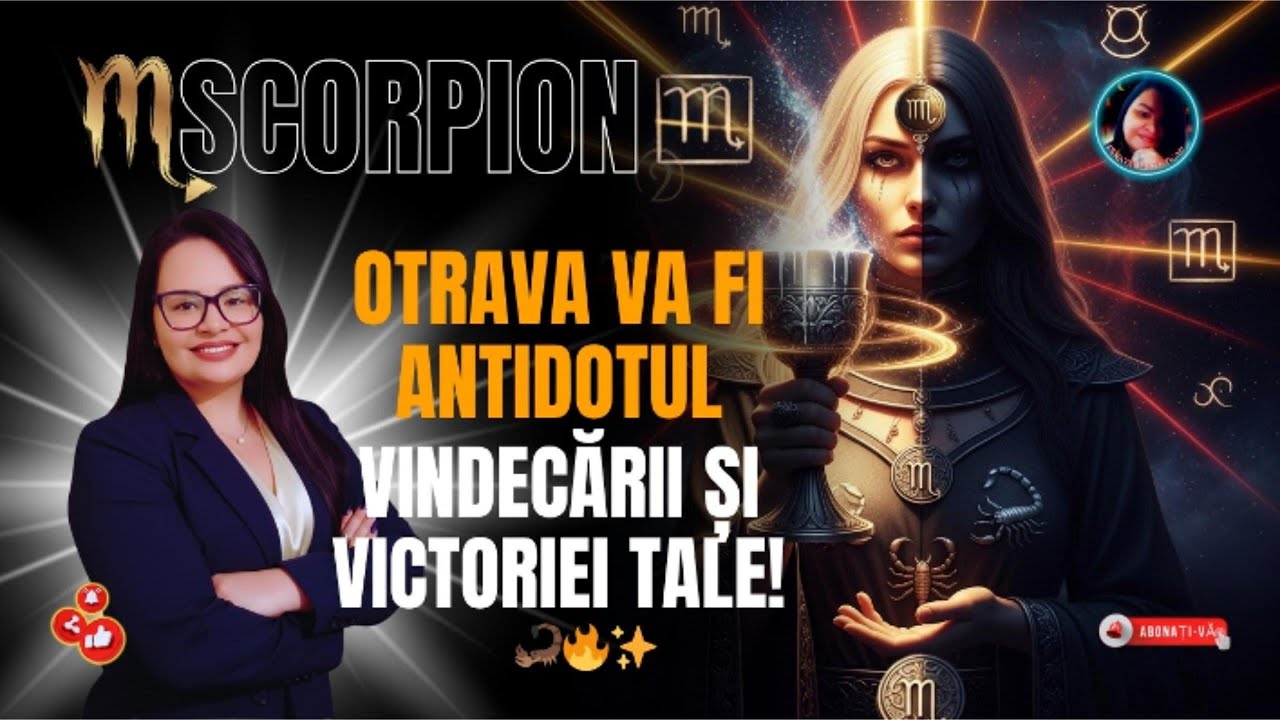 ♏SCORPION | Otrava va fi Antidotul Vindecării și Victoriei Tale! 🦂🔥✨