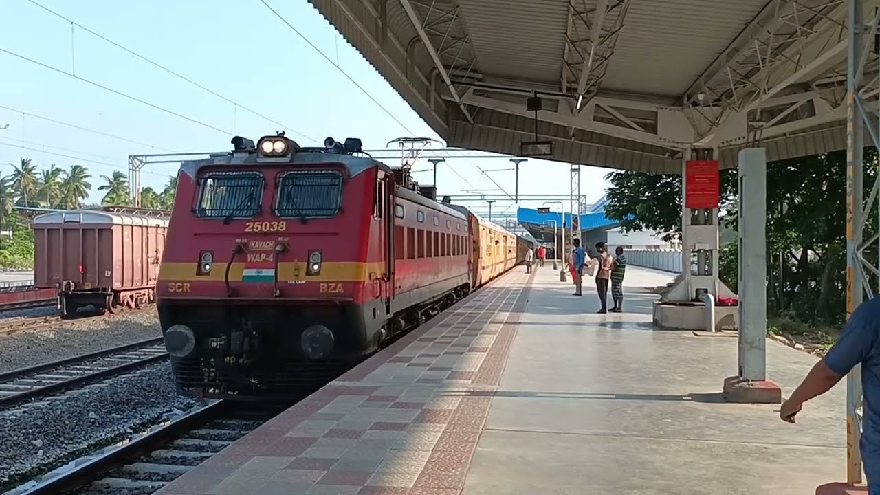 Palakollu to Narasapur Full Journey onboard 17256 Lingampalli - Narasapur Express