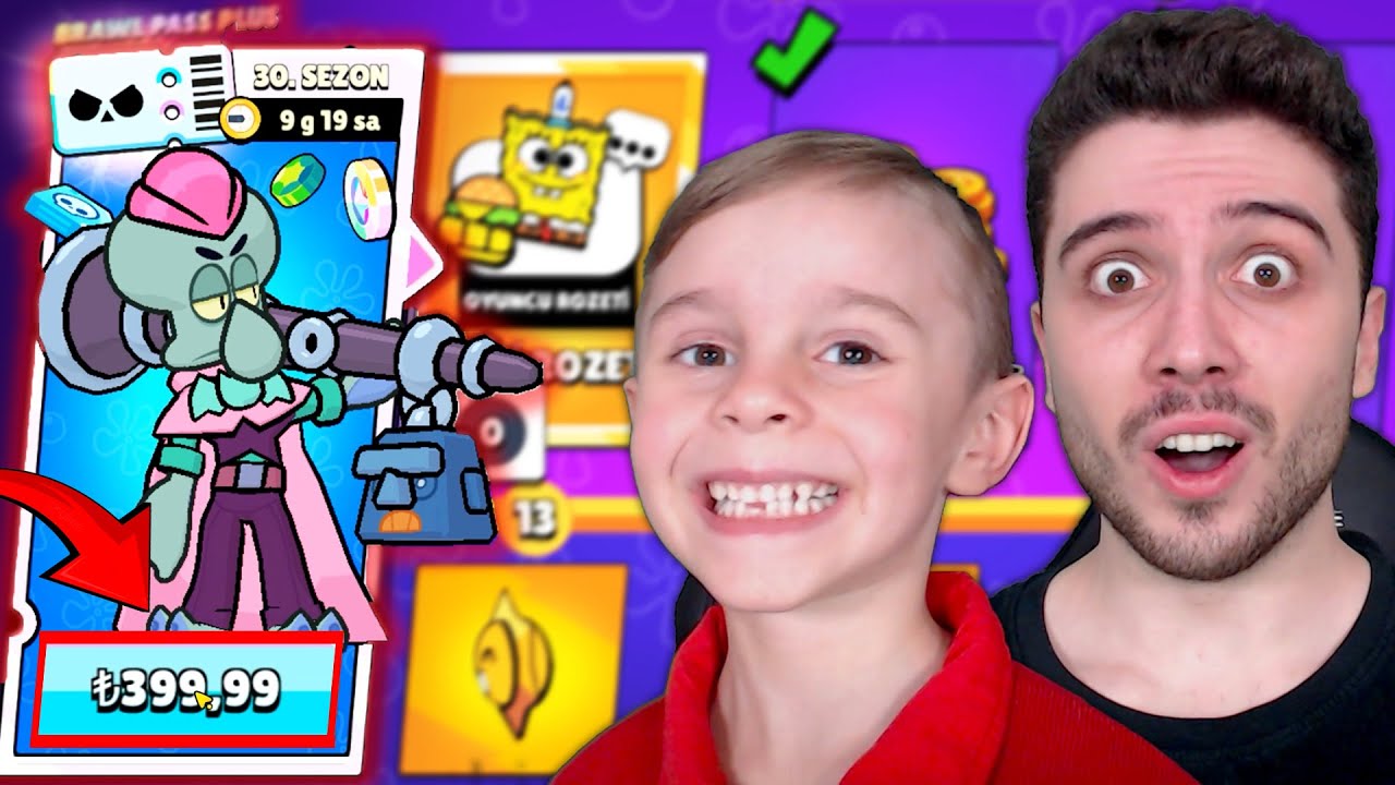 🏆 KARDEŞİM BANA BRAWL STARS ÖĞRETİYOR! (BRAWL PASS PLUS ALDIRDI) 🏆