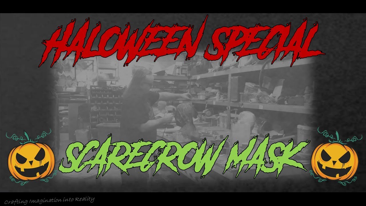 Making a Burlap/ Hessian Scarecrow Mask: 1 day build