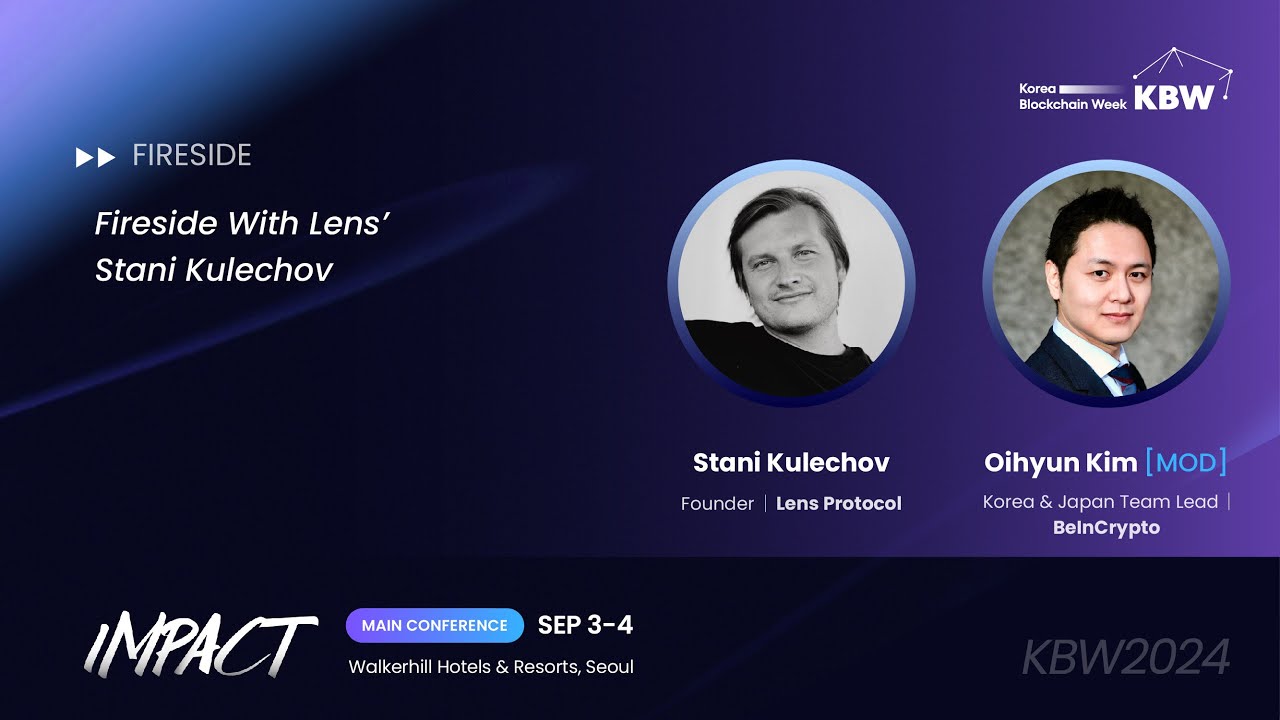Fireside With Lens' Stani Kulechov