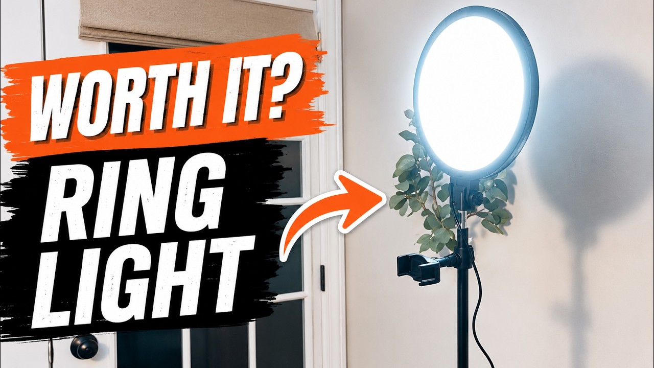 Weilisi Ring Light Review: 10.5 Inch Light with Tripod and Phone Holder
