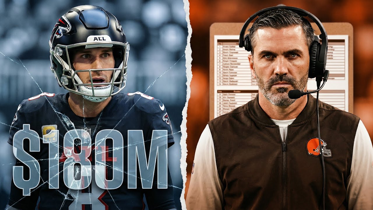 Kevin Stefanski Pulls Plug on Falcons’ $180M QB as Kirk Cousins Era Nears Sudden End