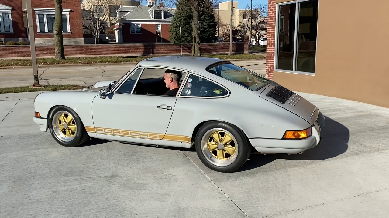 1972 911 Hot Rod idle, walk around, throttle blip