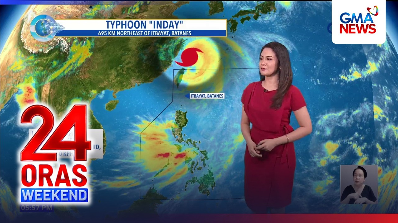 Habagat at extension ng Bagyong Inday, patuloy na magpapaulan sa bansa | 24 Oras Weekend