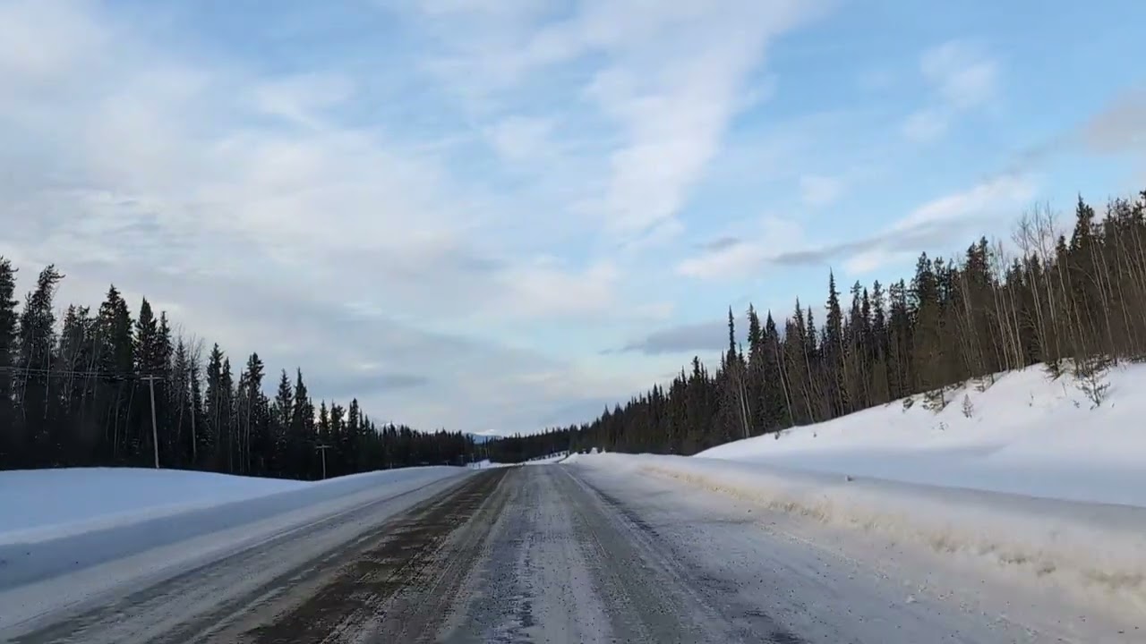 Alaska Highway from Watson Lake to Whitehorse