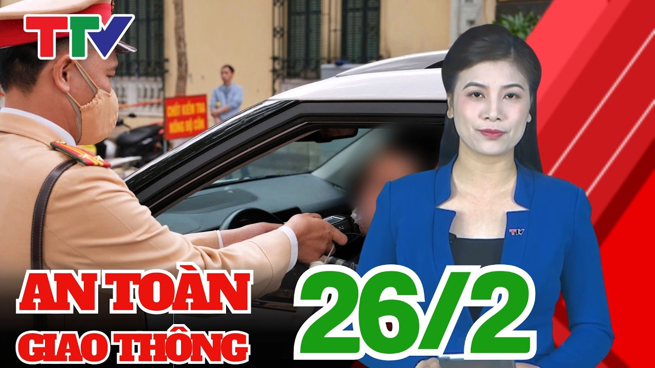 Vi phạm nồng độ cồn dịp tết Nguyên đán 2026 tăng hơn 50% so với tết 2025
