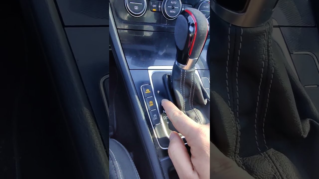 Cómo UTILIZAR cambio automático DSG (volkswagen golf 7 gtd dsg)