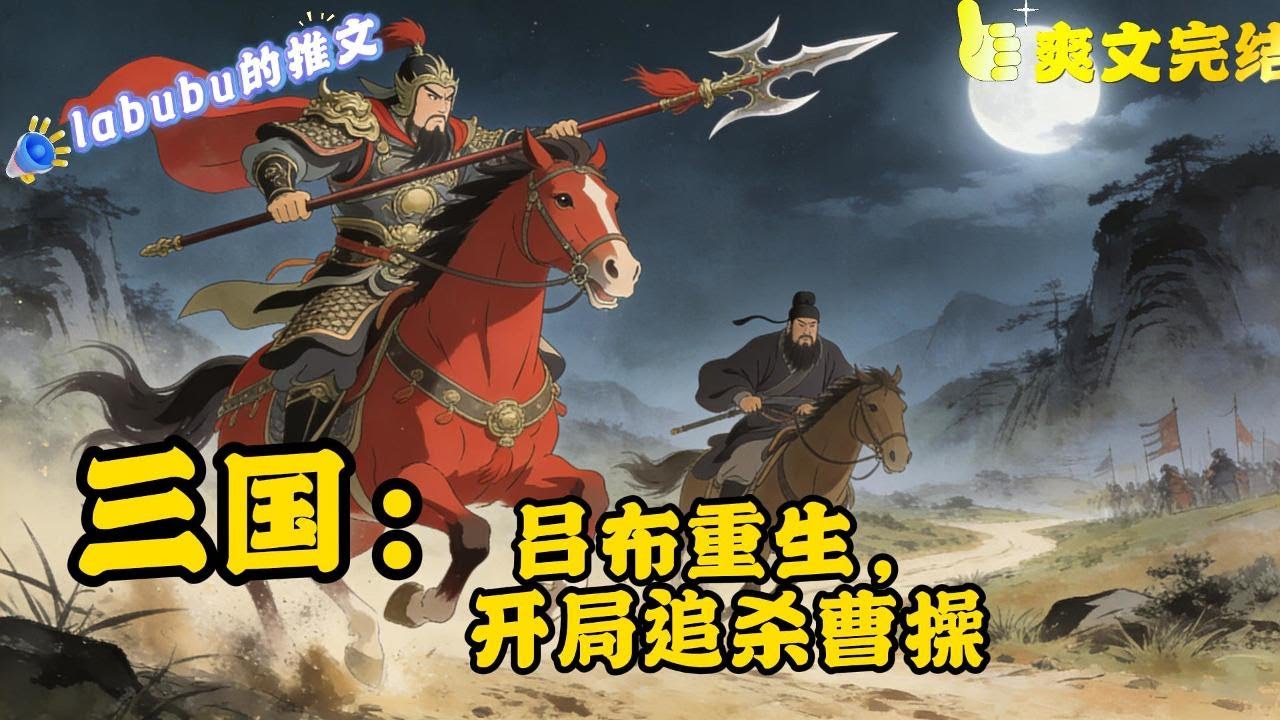 完结《三国》一代战神吕布白门楼殒命，却只是大梦一场？曹操刺杀董卓，谎称献刀。却不想被吕布给他牵来一匹驽马。骑上驽马的曹操还能逃出洛阳吗？ 吕布又将怎么开始自己新的人生……  #三国#爽文#历史#脑洞