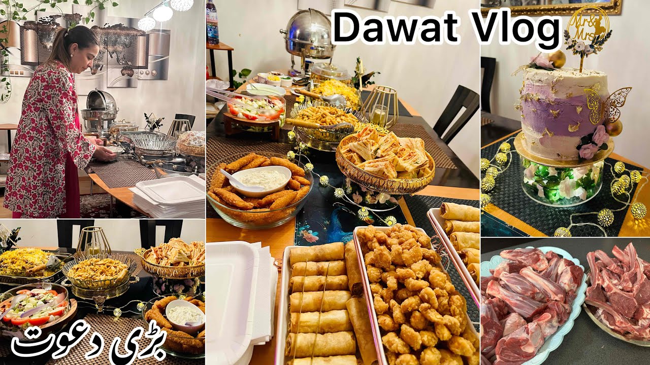 How I Manage Dawat Alone With 2 Kids |House Preparation & Table Setting Ideas | Dawat In Switzerland