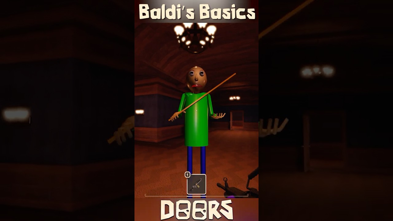 DOORS x BALDI'S BASICS #doors #roblox #baldisbasics