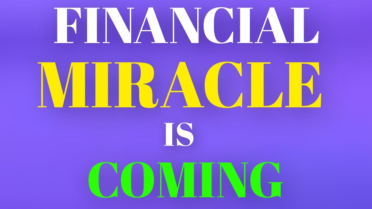 POWERFUL PRAYER FOR FINANCIAL MIRACLE 